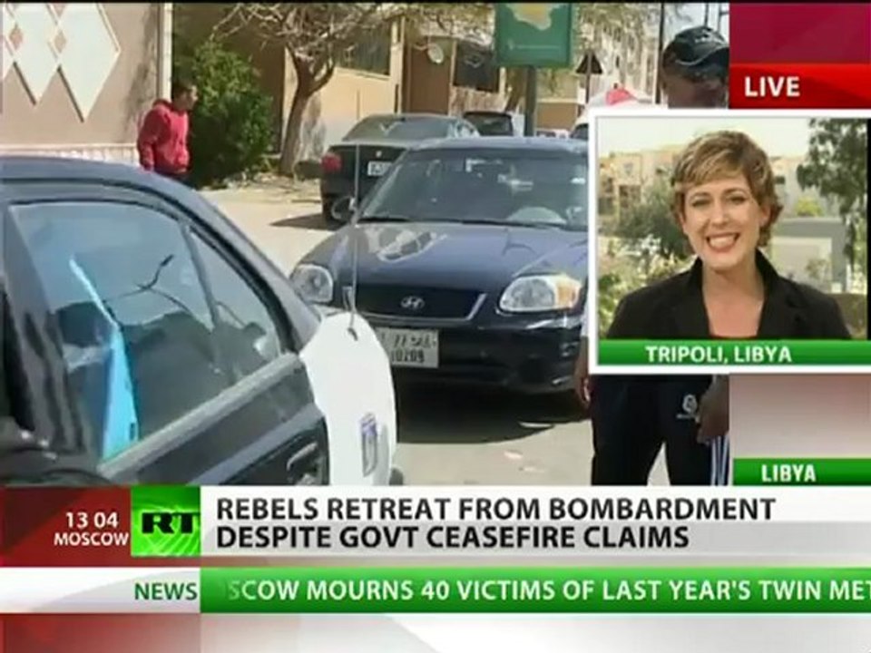 Gaddafi: NATO SStrikes on Libya barbaric