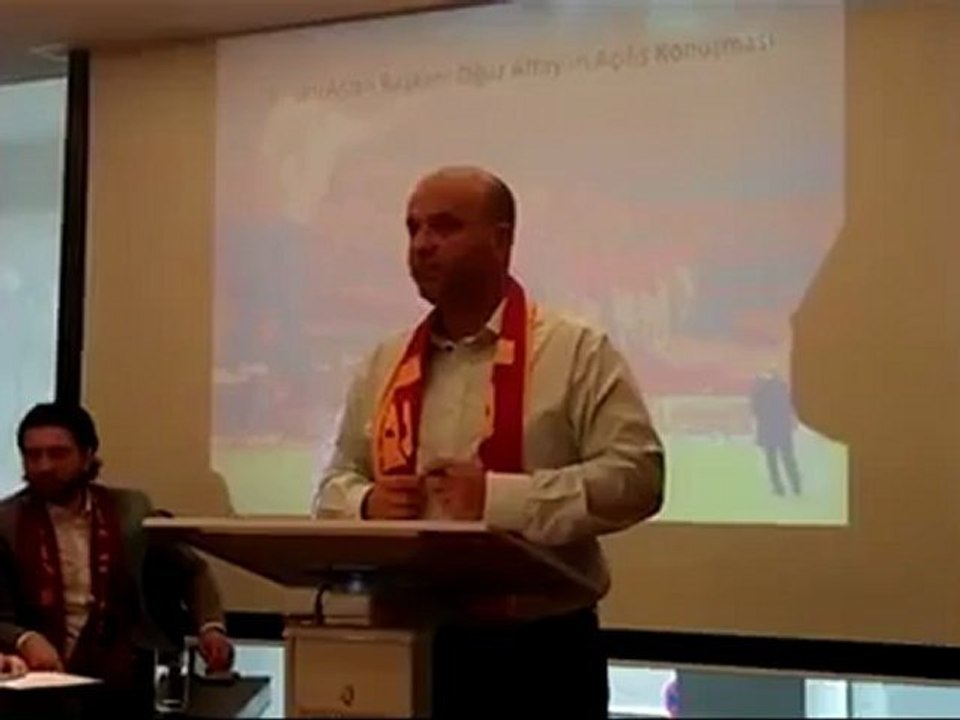 (2. Bölüm ) ultrAslan Avrupa Toplantısı Başkan Oğuz Altay  konuşması