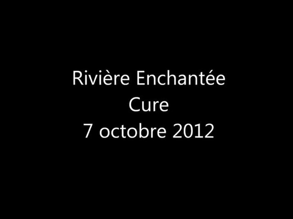 Kayak sur la Cure - La rivière enchantée - 7 octobre 2012