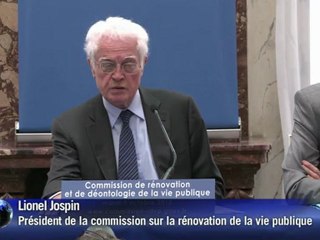 Commission Jospin: "limiter étroitement" le cumul des mandats