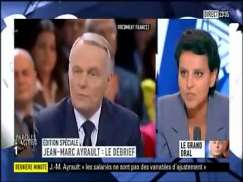 Najat Vallaud Belkacem invitée de Itélé