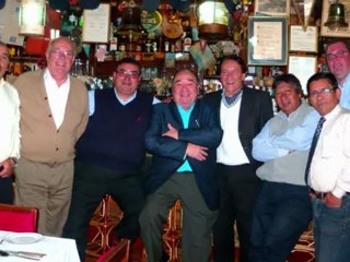 CUMPLEAÑOS DE DON LUIS HEYSER (HD) RESTORANT HAMBURG. CON EL GRUPO DE AMIGOS DE AGUNSA