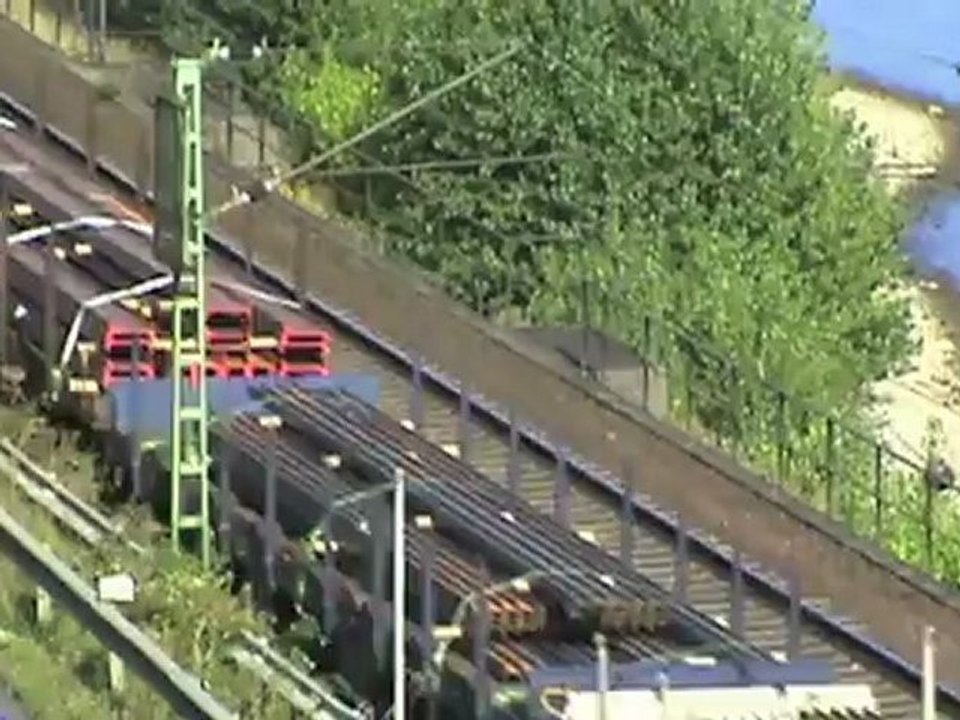 Züge Neuwied, CB Rail Class 66, CB Rail Prima, ITL 186, 2x 203, 185, 152, Plasser&Theurer, 189