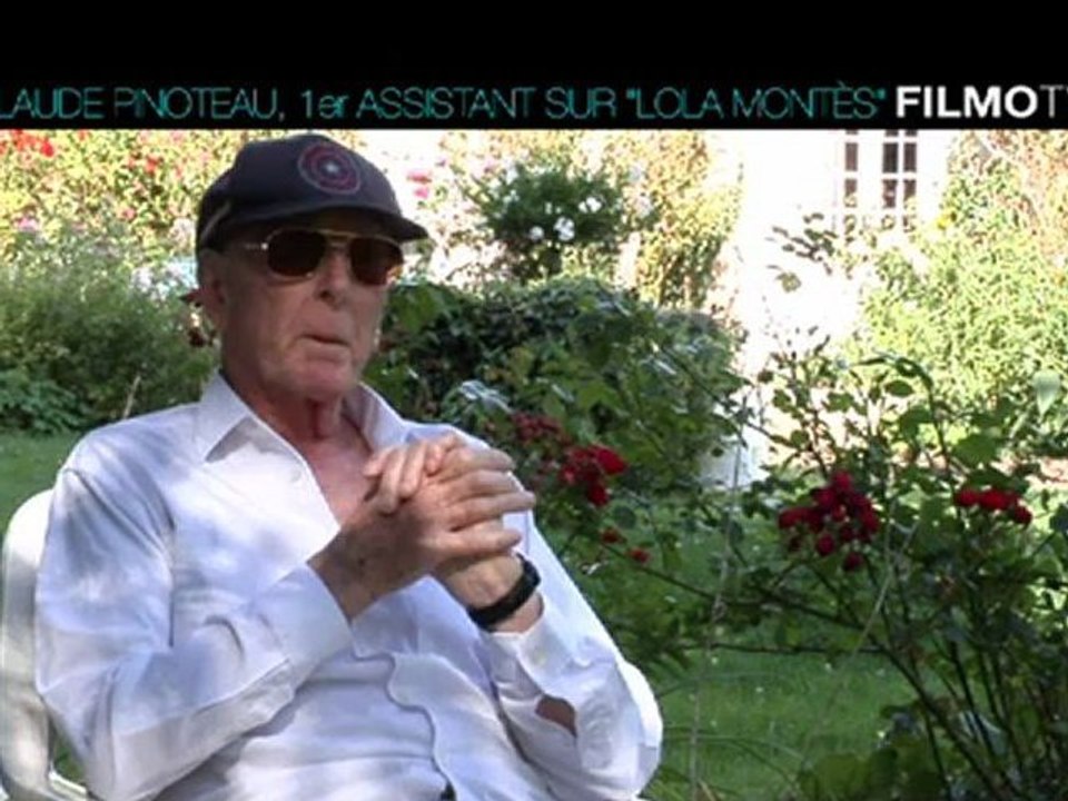 Claude Pinoteau évoque son travail avec Max Ophüls