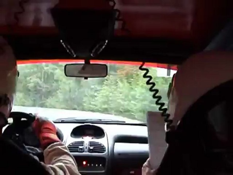 Rallye de Sarlat 2012 - ES1 - Equipage COSTE-COSTE 206 xs volant A6K