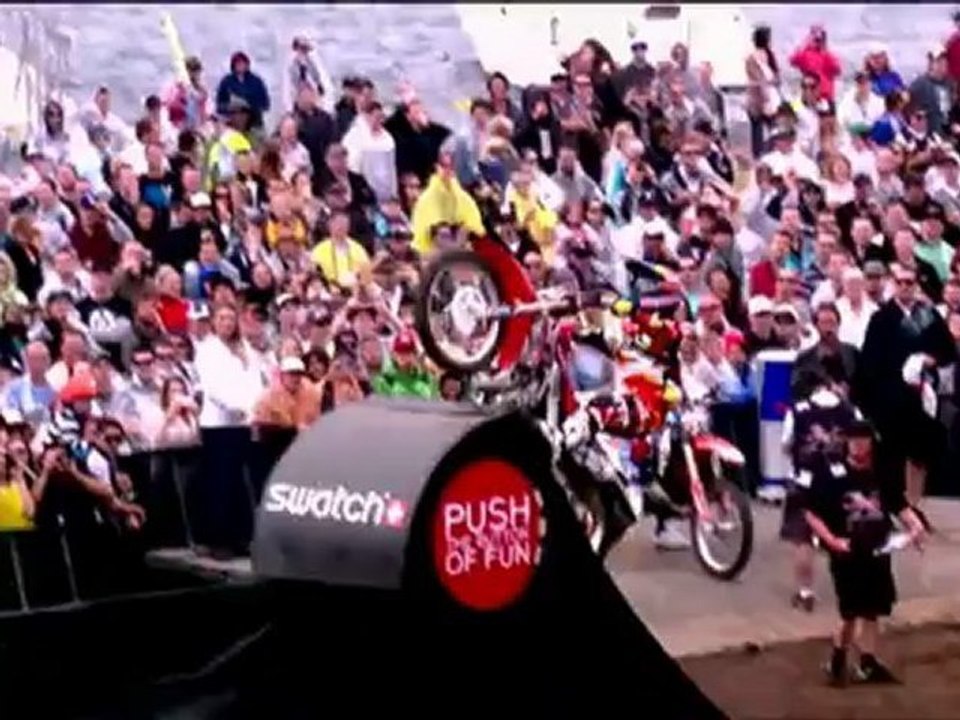 Spektakuläre Stürze bei den Red Bull X-Fighters