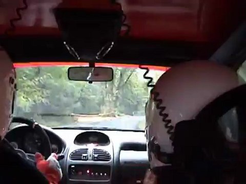 Rallye de Sarlat 2012 - es4 - Equipage COSTE - COSTE 206 xs volant A6K