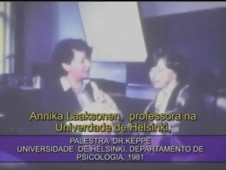 Lecture of Keppe and Pacheco, University of Helsinki, 1981