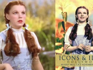 A subasta el vestido de Garland en El Mago de Oz