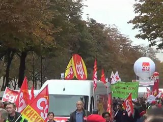 Manifestation pour l'emploi et l'industrie.