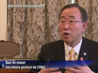 EXCLUSIF AFP - Ban dénonce la menace nord-coréenne à l'égard des Etats-Unis