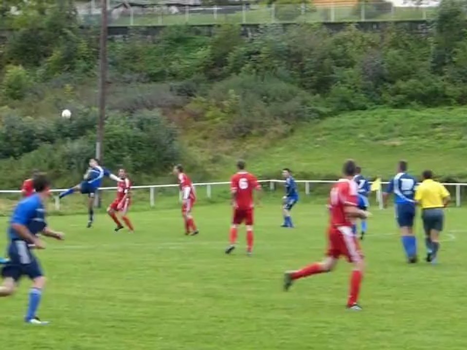 Foot coupe de Franche Comté Sirod Levier, coup de coin