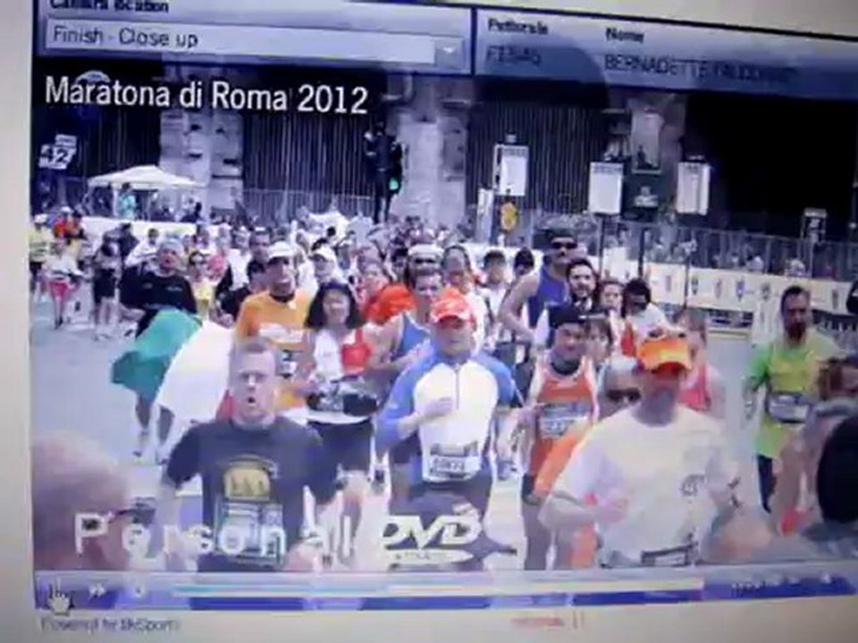 mon marathon de rome 2012