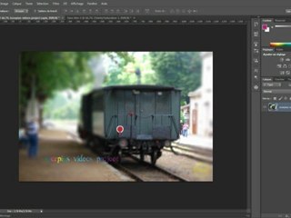 Tutoriel mettre du flou en profondeur sur une photo(PS6)