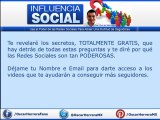 Redes Sociales - Invitacion Cursito Influencia Social por Oscar Herrera
