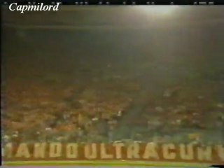 Il pubblico della ROMA durante la festa d'addio di Bruno Conti 23-05-1991