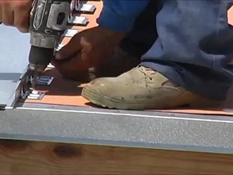 how to install englert metal panels on the roof