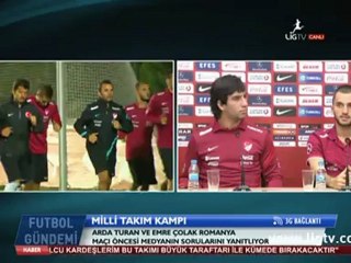 Arda Turan şov! - Basin Toplantisi