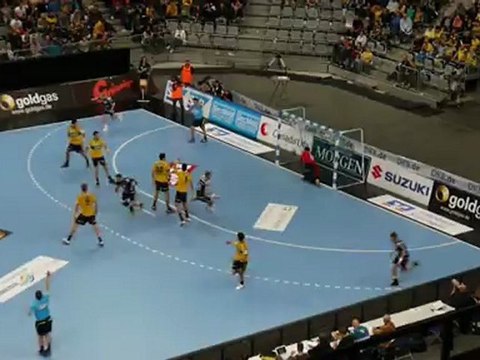 RNL - Flensburg / But Steffen Weinhold / Bundesliga Handball 8ème Journée