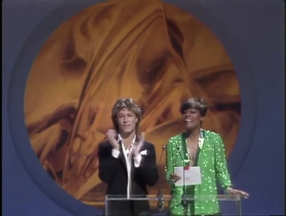 Andy Gibb and Dionne Warwick American Music Awards 1980