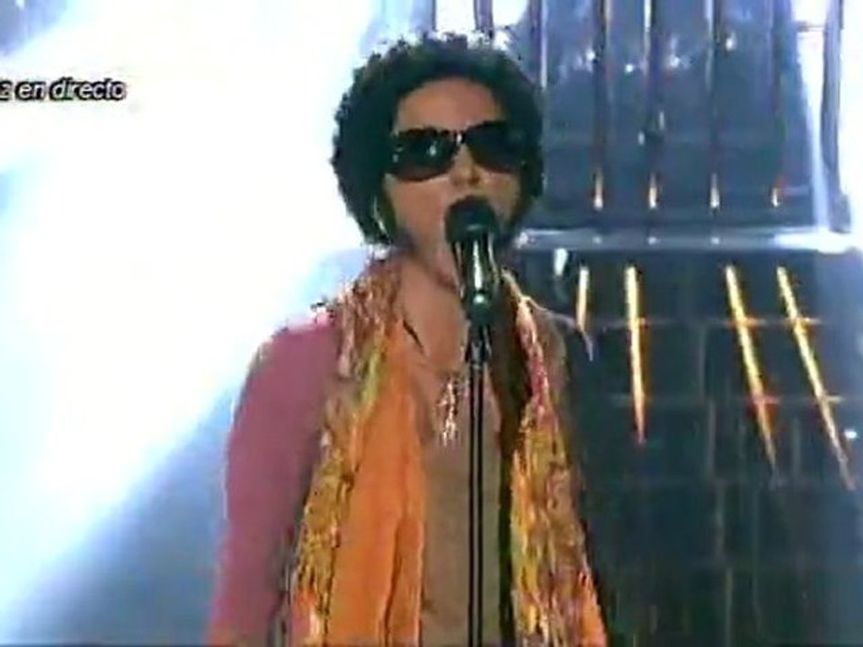 Anna Simon imita a Lenny Kravitz, Tu Cara Me Suena