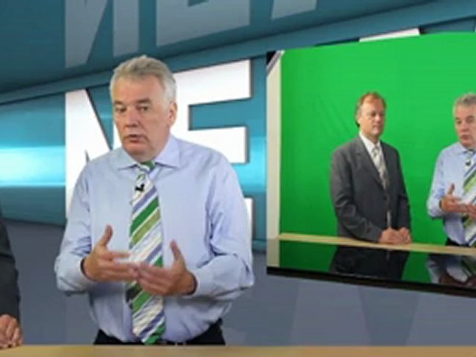 Demo eines virtuellen TV-Studios für Corporate TV