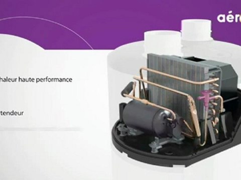 Chauffe-eau thermodynamique sur air extrait : Aéraulix