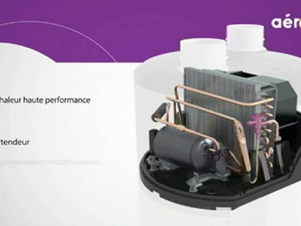 Chauffe-eau thermodynamique sur air extrait : Aéraulix