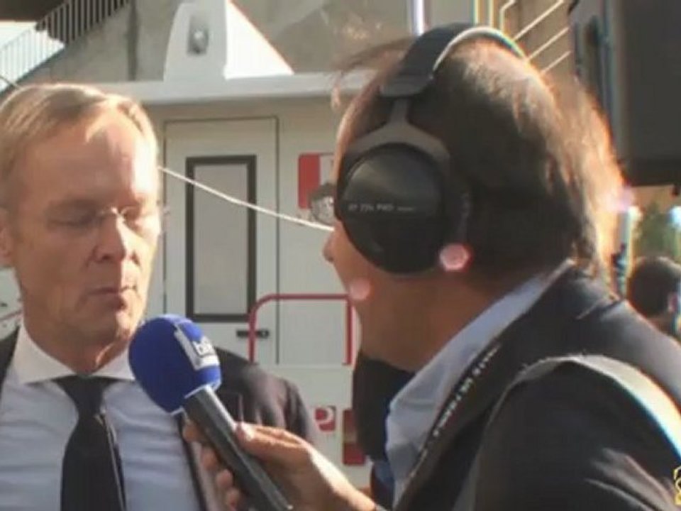 Ari Vatanen à Mulhouse pour le Rallye de France 2012