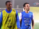 Valbuena se prend des claques par Evra et Ribéry !!