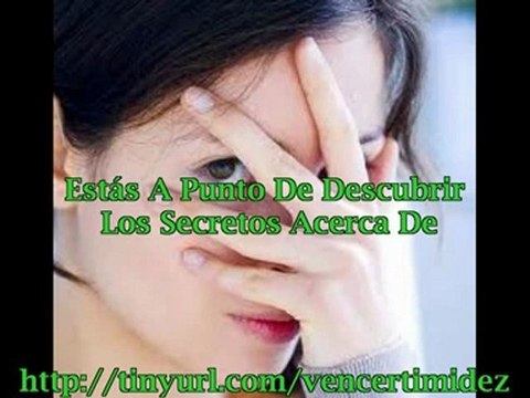 Como vencer a la timidez