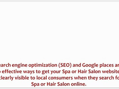 The Ultimate Secret On How To Market A Spa or Salon Using An Effective Website
