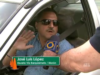 Plomovisión En la Vía:  Barquisimeto - Morón en abandono desde hace 5 años