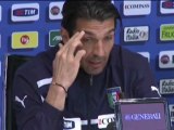 Buffon niega crisis en la selección italiana