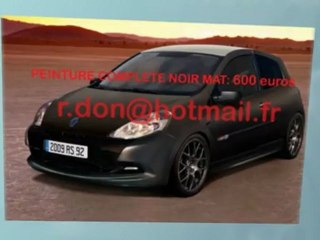 peinture carrosserie auto, peinture carrosserie auto noir et mat, noire mat, noir mate teinte vitre auto