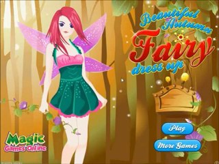 Autumn Angel dress up games intro