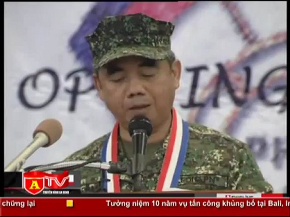 ANTÐ - Mỹ - Philippin tập trận chung trên biển