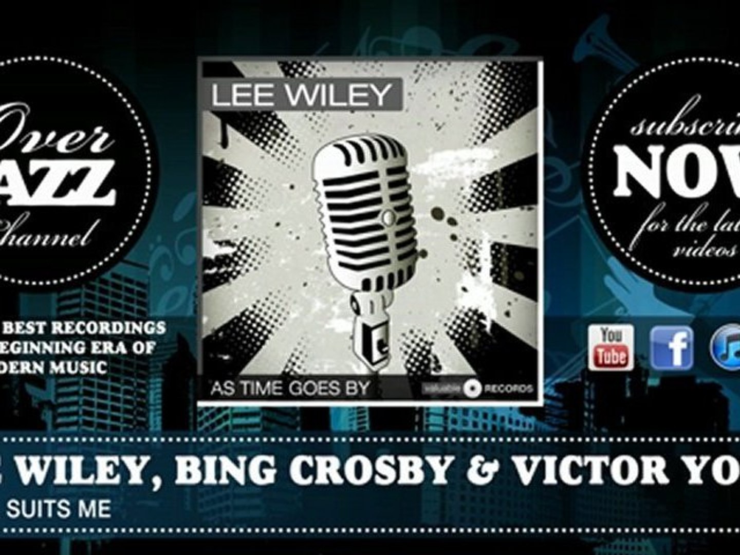 ⁣Lee Wiley, Bing Crosby & Victor Young - I Still Suits Me