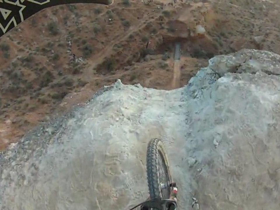 Rampage Canyon Gap to Flat OTB  - Red Bull Rampage (POV)