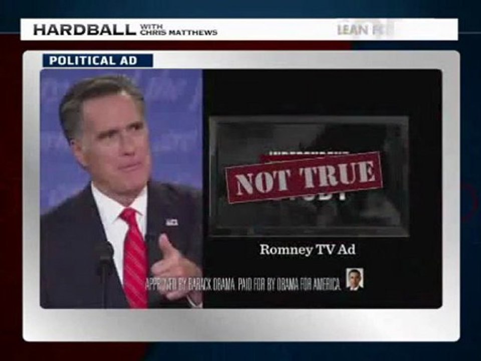 Willard Mitt Romney is just not telling the truth