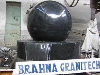 floating granite ball