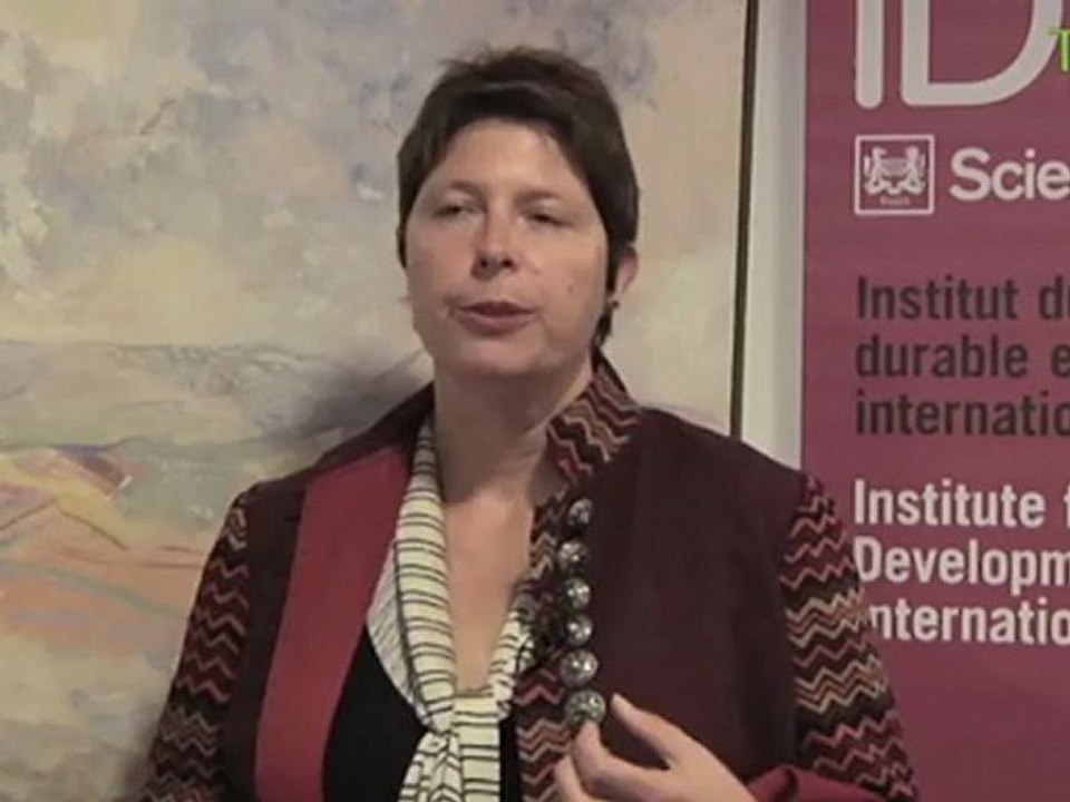 Mobilité urbaine et technologie de l'information - Interview de Florence Miroux (Iddri-RATP)