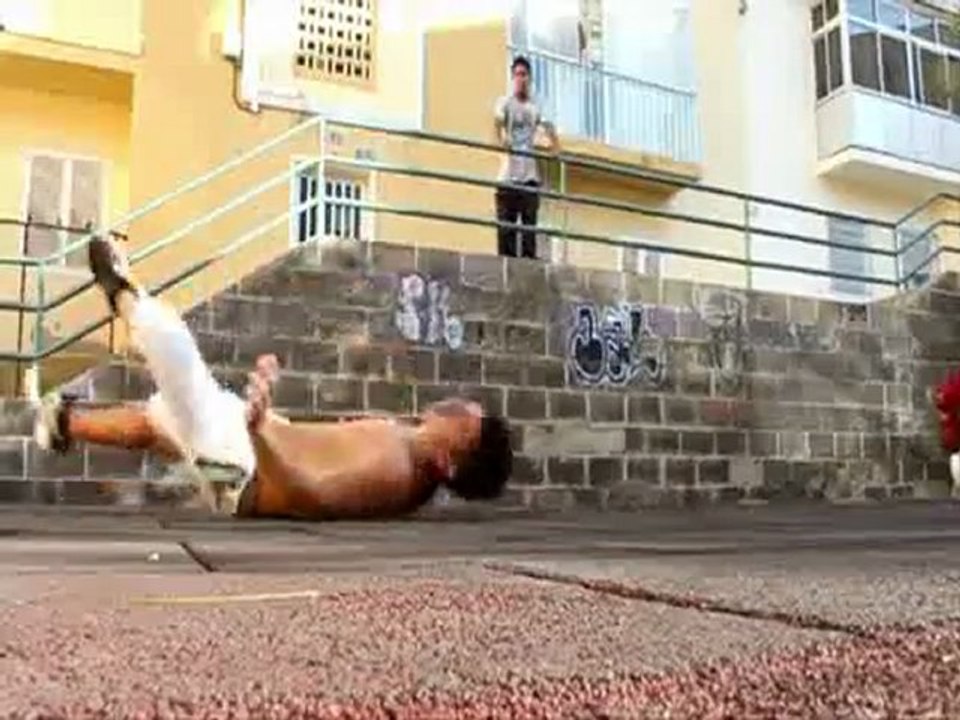 Parkour accident