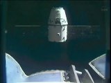 [ISS] Timelapse of Dragon Approach & Grapple by Station's Arm