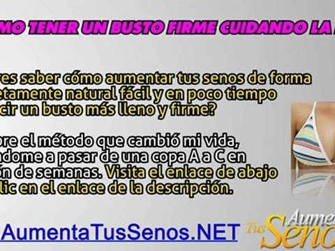 Como Crecer Los Pechos Sin Cirugia - Aumenta Tus Senos