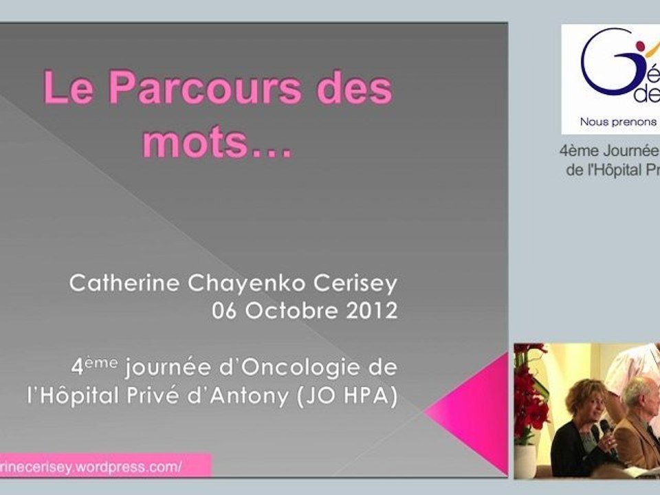 "Le parcours des mots..." par Catherine Chayenko Cerisey