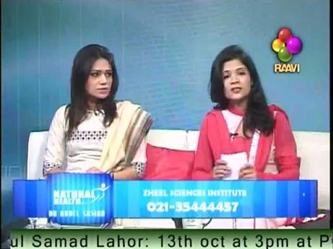 Natural Health with Abdul Samad on Raavi TV, Topic: Activating Energy Centers of your Body through Samda