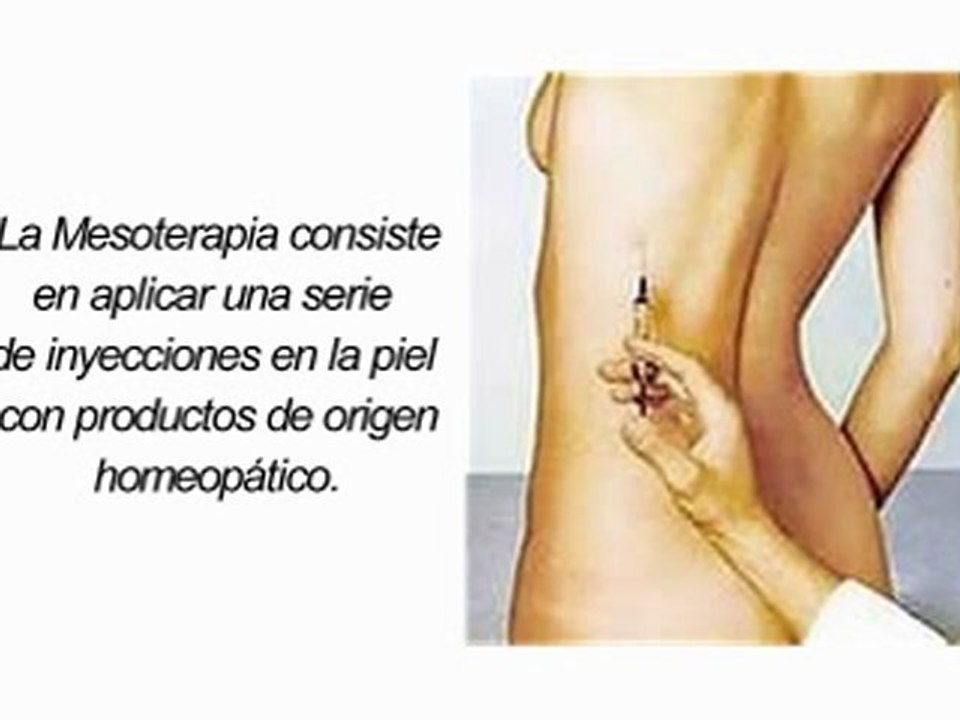 MESOTERAPIA PARA ELIMINAR LA CELULITIS