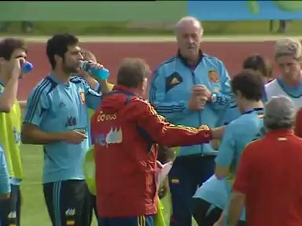 Del Bosque prueba a Albiol como pareja de Sergio Ramos en la selección