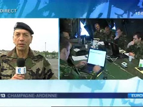 Exercice O.T.A.N. à Mourmelon et Suippes - Général Gilles Fugier